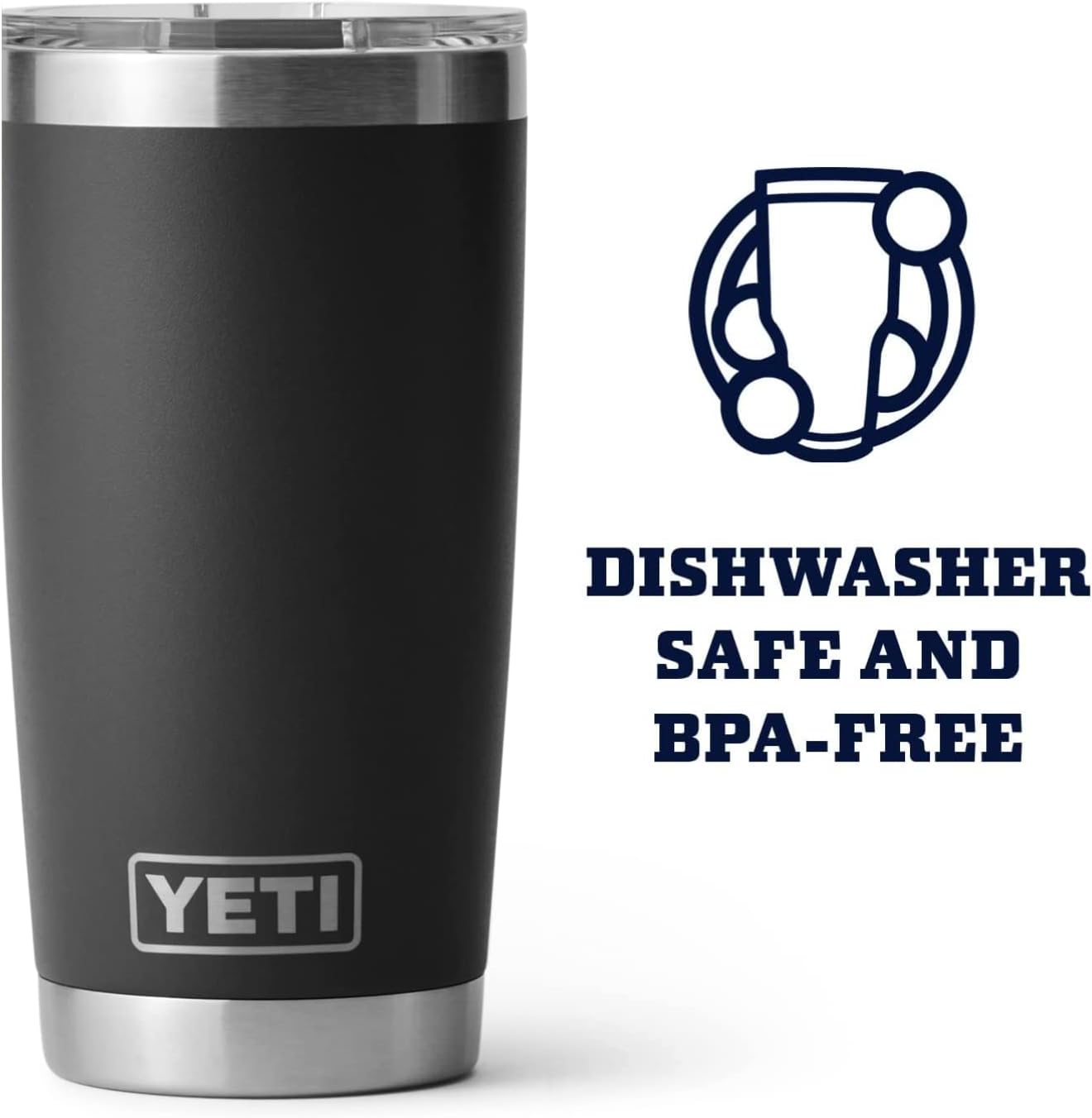 Rambler 20 Oz Stainless Steel Vacuum Insulated Tumbler W/Magslider Lid