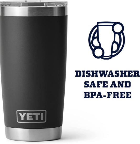 Rambler 20 Oz Stainless Steel Vacuum Insulated Tumbler W/Magslider Lid