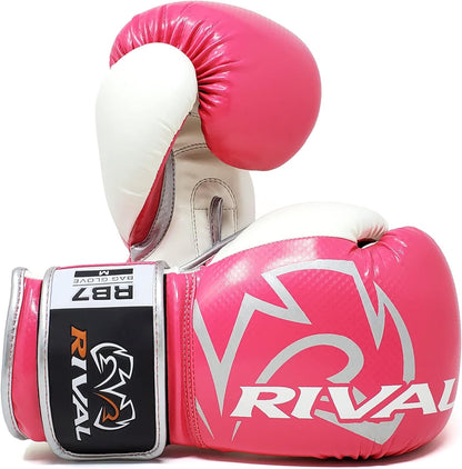 Boxing RB7 Fitness plus Bag Gloves, Ergo Strap System and High-Density Layered Padding for Heavy Bag and Mitt Work